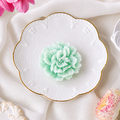 🌸 Handmade Flower Candle for Cozy Home Décor Handcrafted Carnation Bloom Design